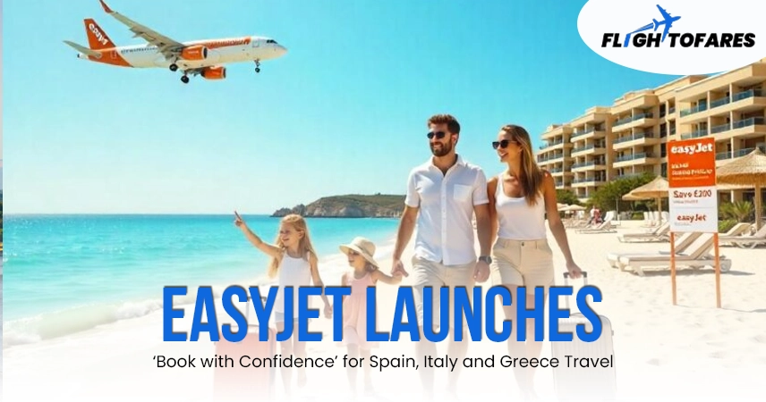 EasyJet Launches ‘Book with Confidence’ for Spain, Italy and Greece Travel